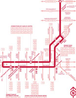 Static Image Map for CityLink RED
